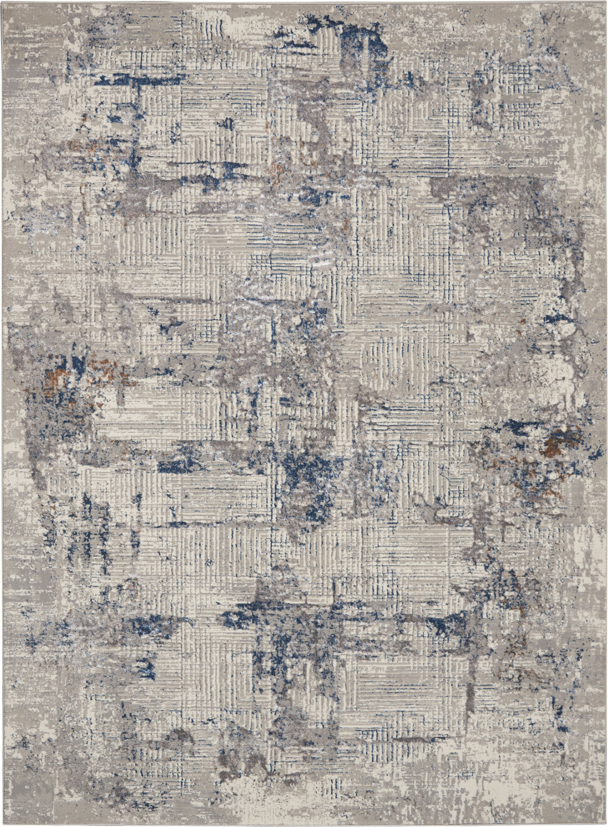 Royal Terrace KI41 Ivory Blue Rug - Rectangle