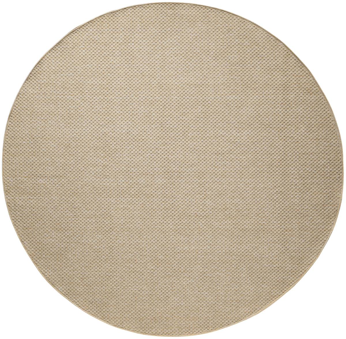 Tulum TLM03 Taupe Rug - Round