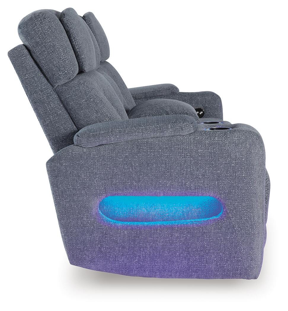 Studio Cave Power Reclining Sofa and Loveseat