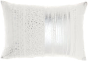 Sofia L0293 Silver 14" x 20" Throw Pillows