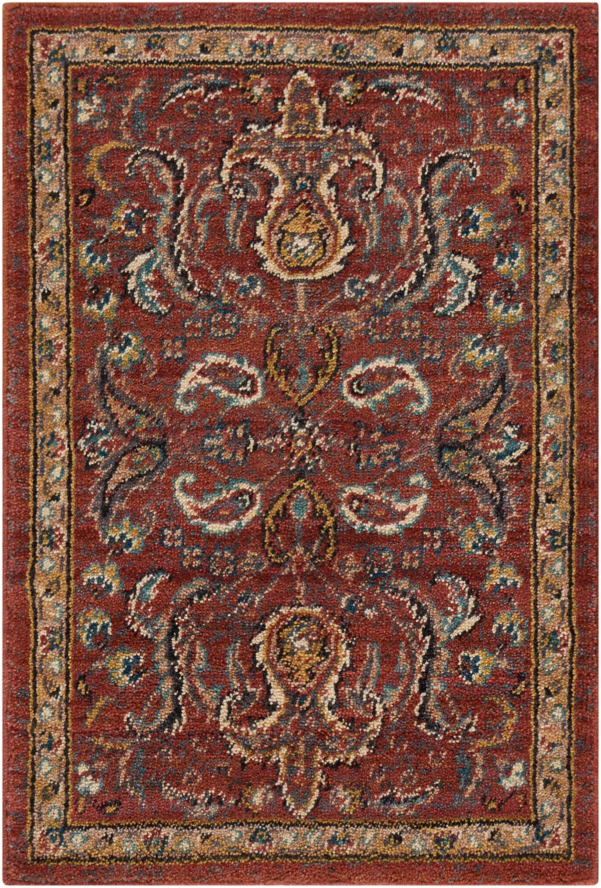 Nourison 2020 NR204 Brick Rug - Rectangle