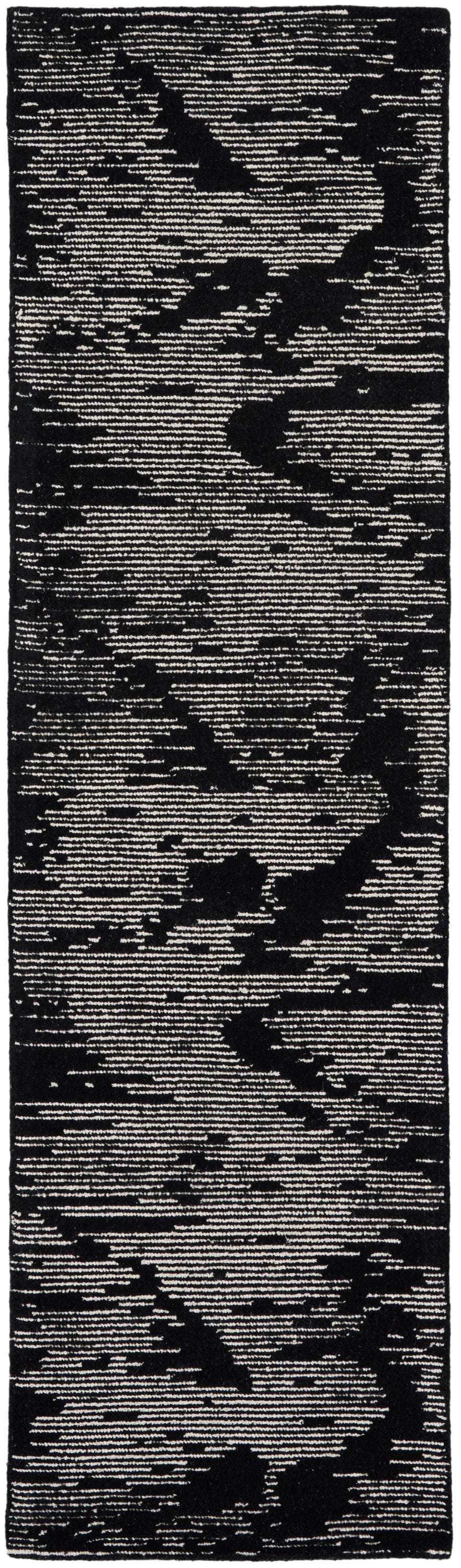 Ma30 Star SMR02 Black Ivory Rug - Runner