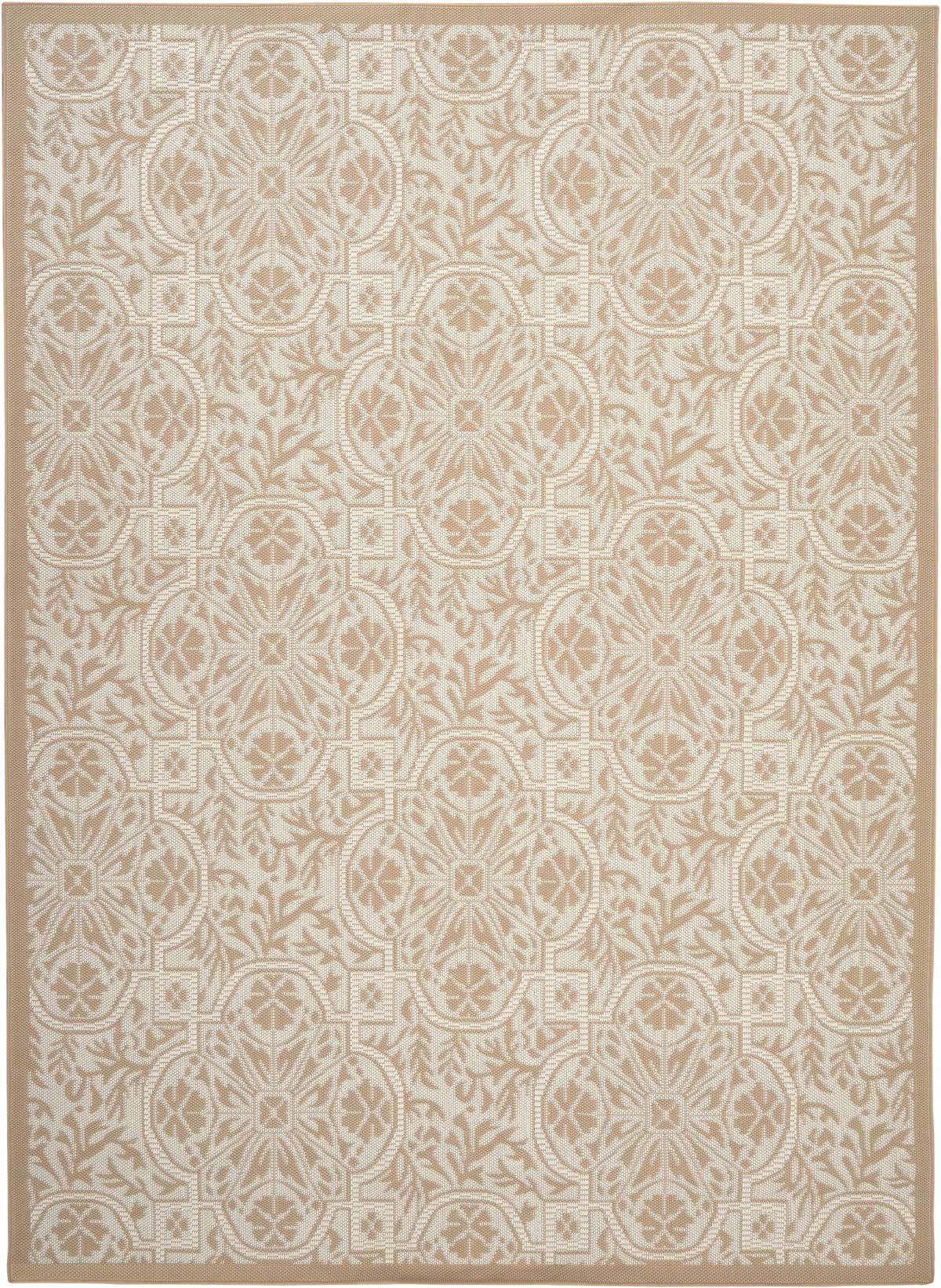 Aruba ARB02 Beige Cream Rug - Rectangle