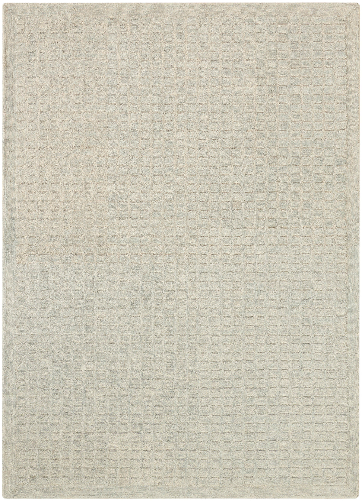 Pure Grids PGR01 Light Blue Rug - Rectangle