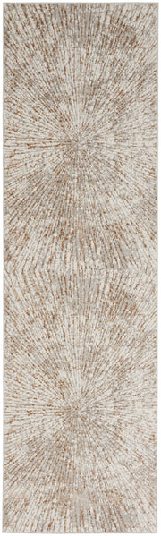 Glow MTL01 Grey Mocha Rug - Runner