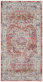 Vintage Kashan VKA07 Red Ivory Rug - Rectangle