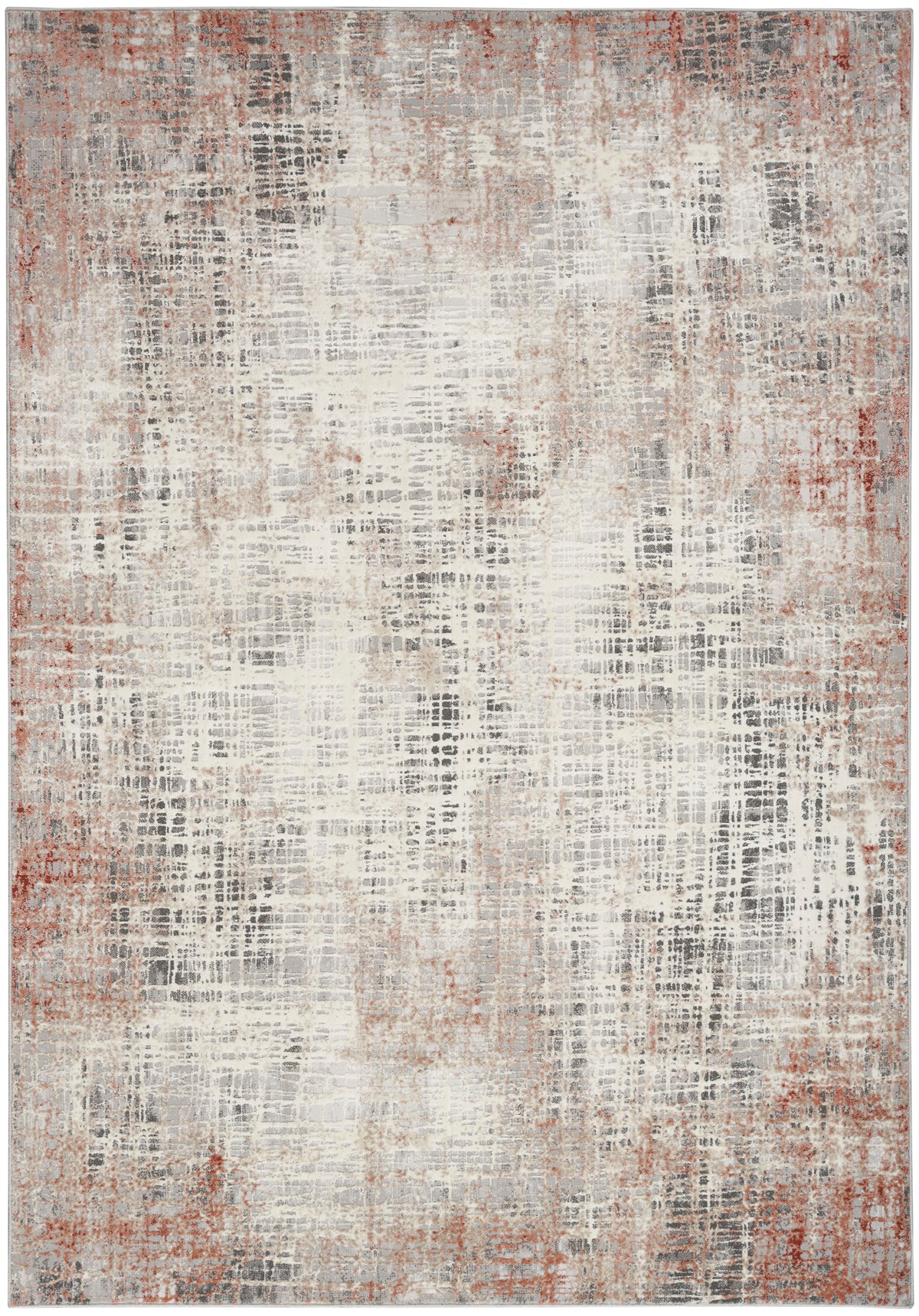 CK022 Infinity IFN01 Rust Multicolor Rug - Rectangle