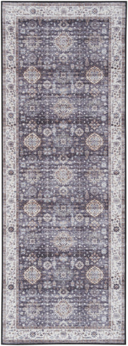 Fulton FUL12 Charcoal Rug - Runner