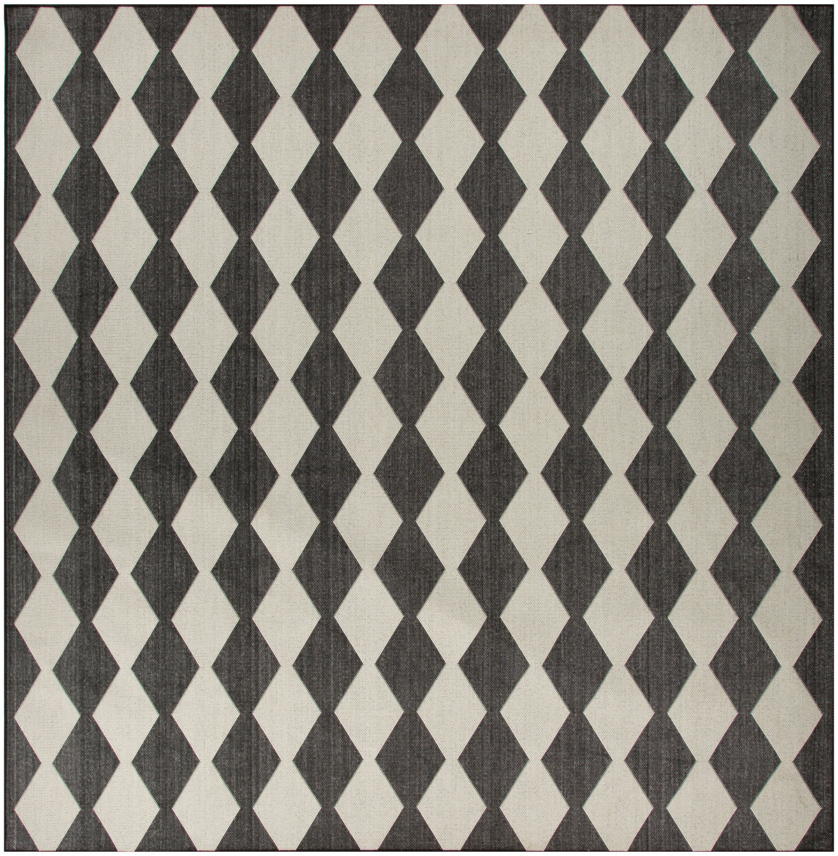 Positano POS04 Black Rug - Square