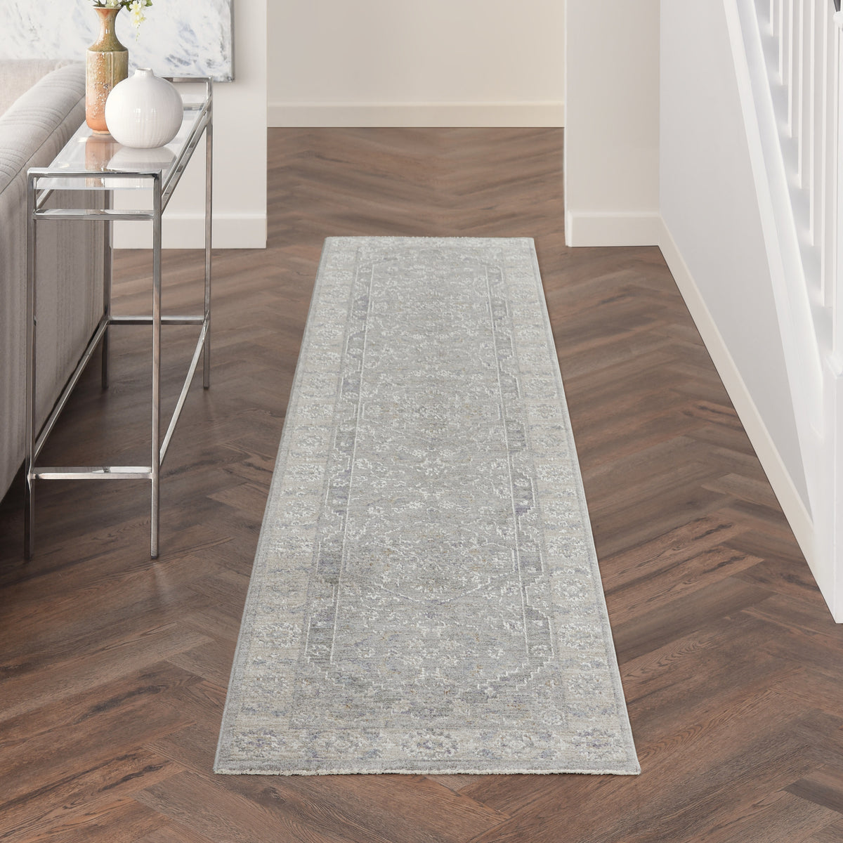 Infinite IFT02 Grey Rug - room scene