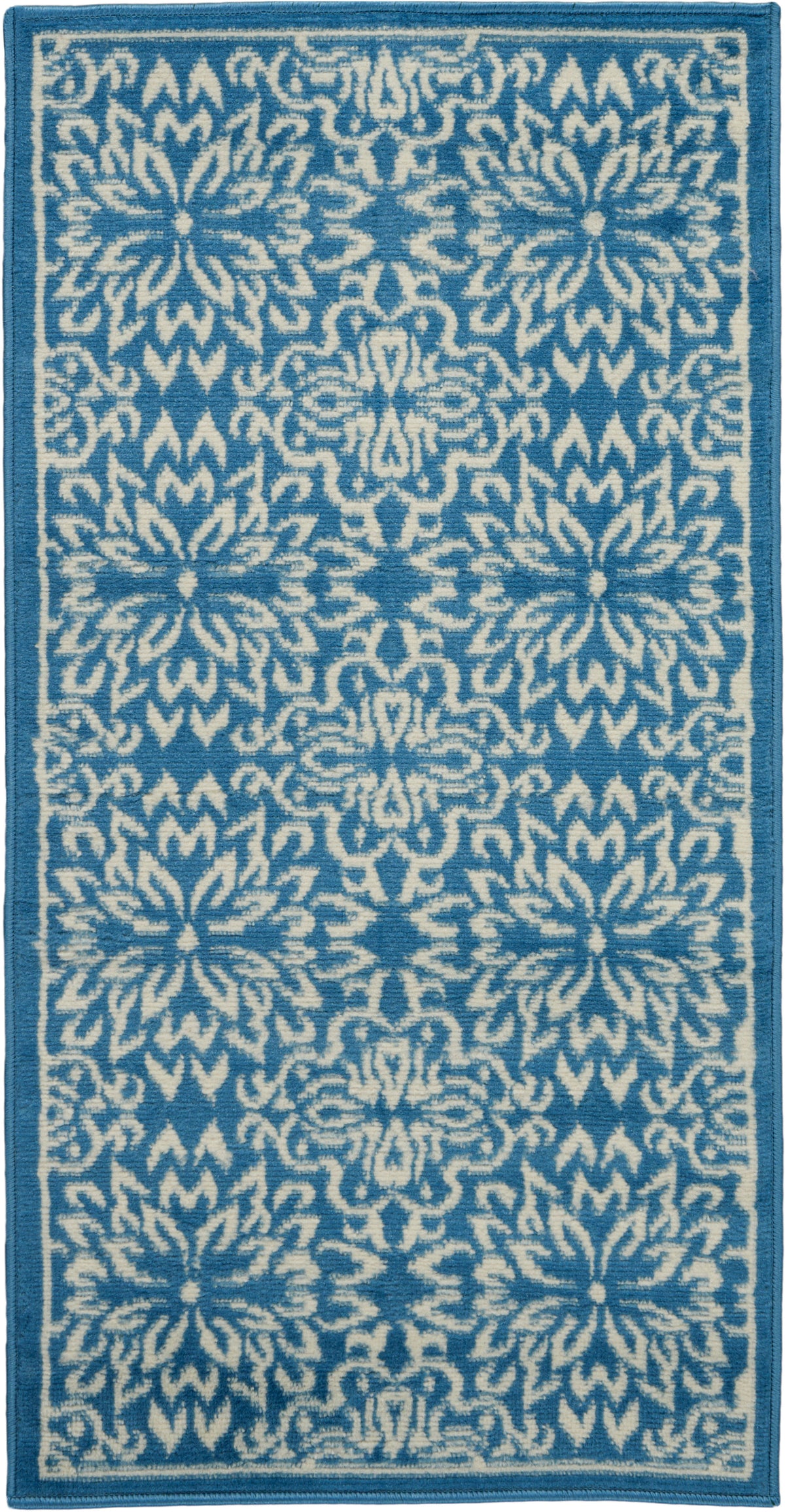 Jubilant JUB06 Ivory Blue Rug - Rectangle