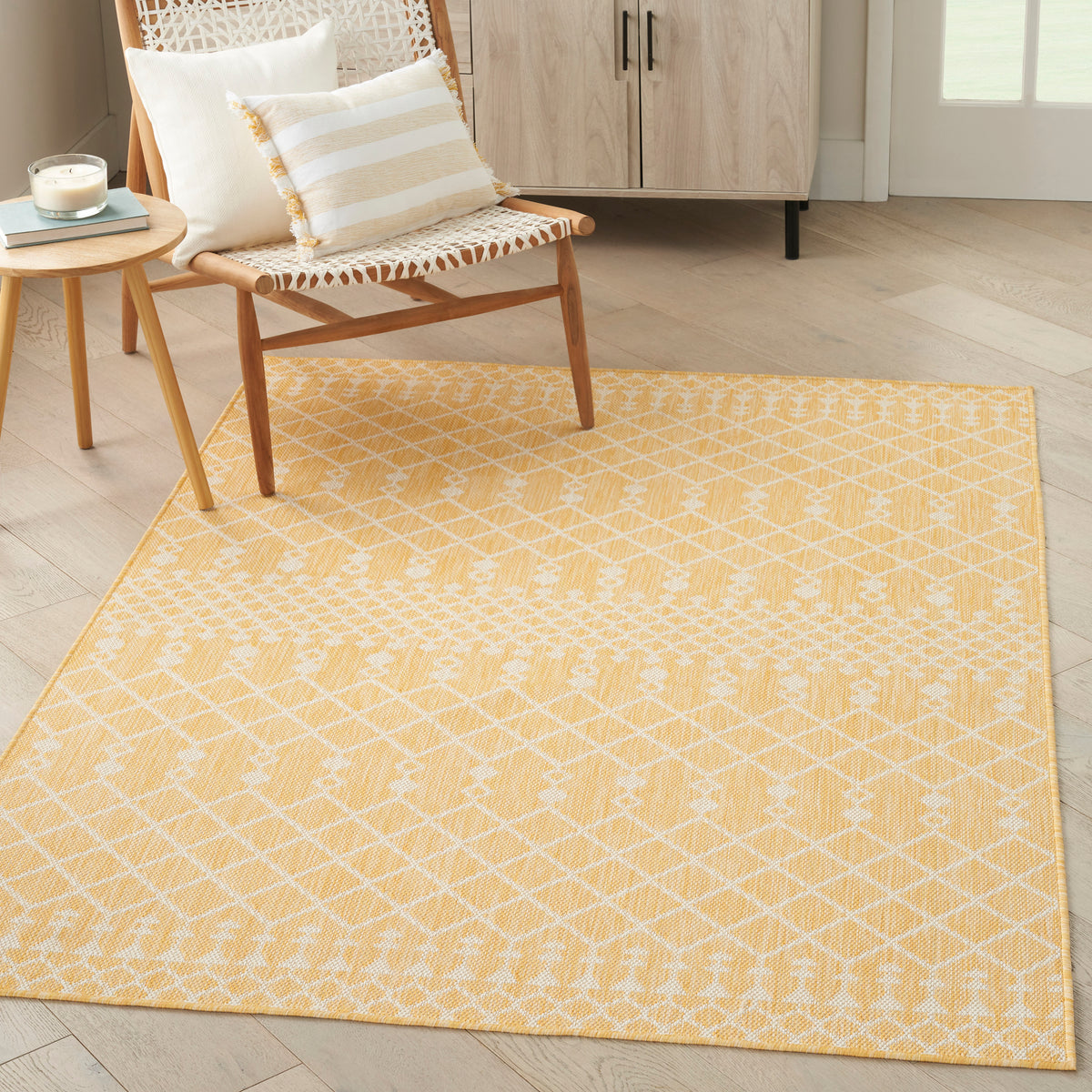Positano POS02 Yellow Rug - room scene