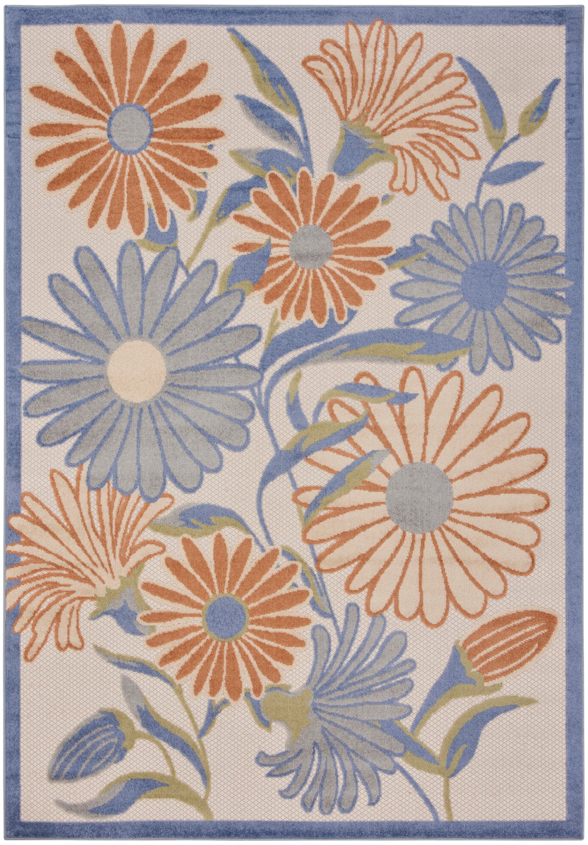 Aloha ALH33 Beige Multicolor Rug - Rectangle