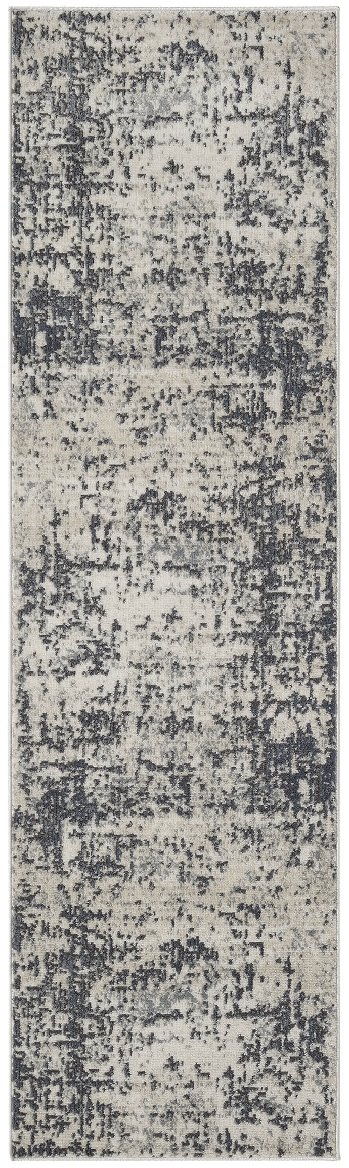 Quarry QUA17 Ivory Grey Rug - Runner