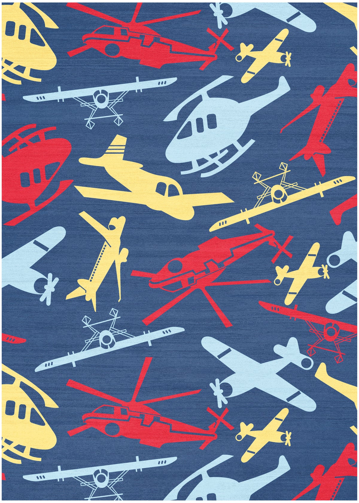 Imagination IMA06 Navy Multicolor Rug - Rectangle