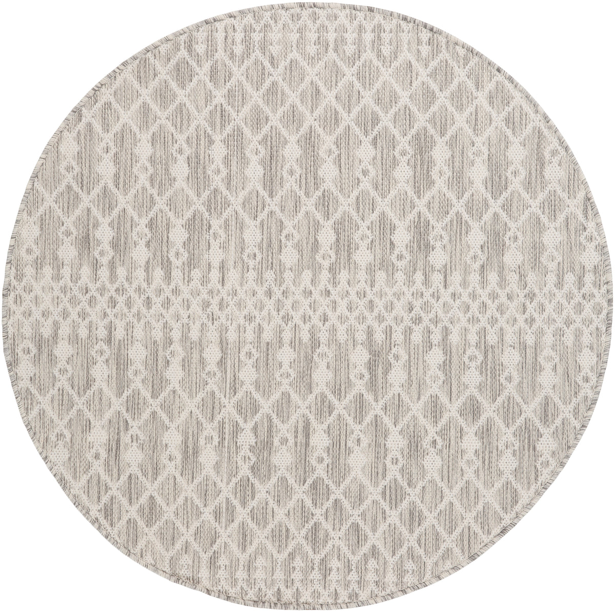 Positano POS02 Light Grey Rug - Round
