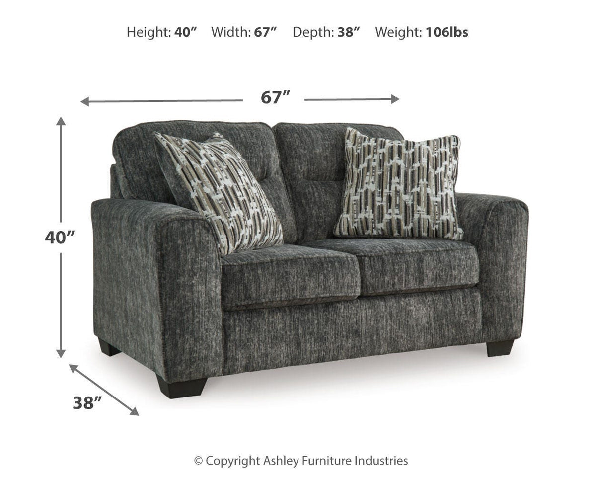 Lonoke 2 Loveseats and Chair