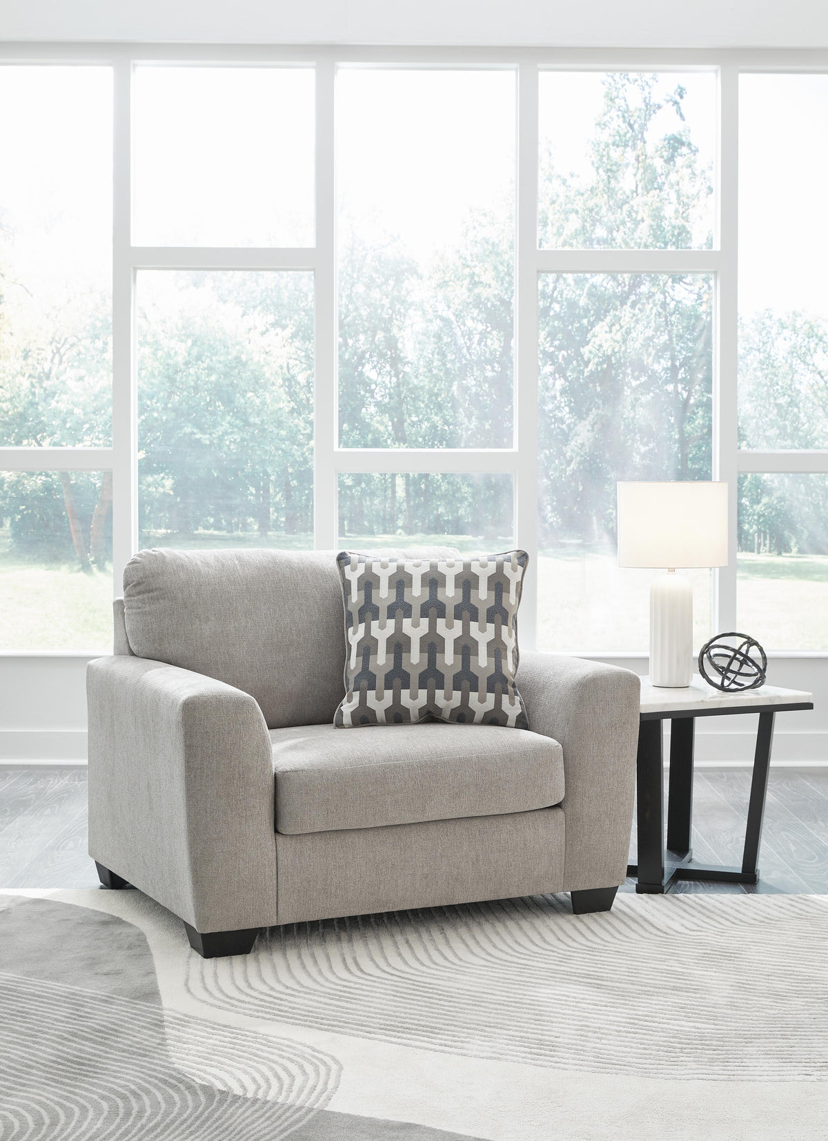 Avenal Park Oversized Chair and Ottoman