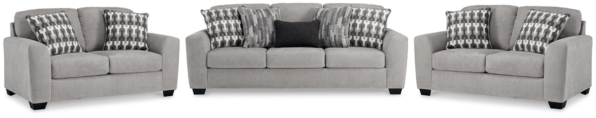 Avenal Park Sofa and 2 Loveseats
