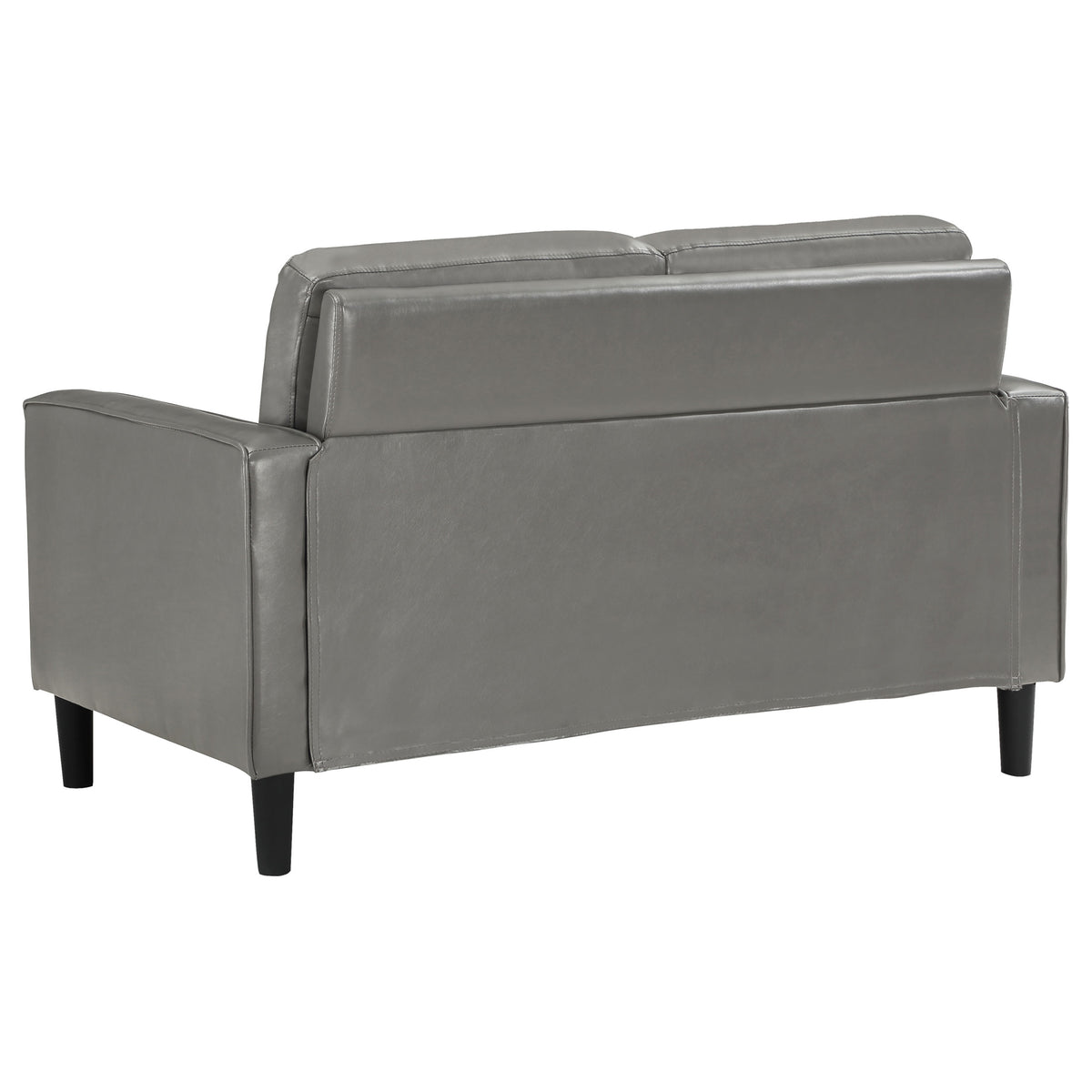 Ruth 3-piece Upholstered Track Arm Sofa Set - Grey