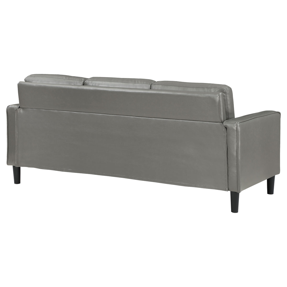 Ruth Upholstered Track Arm Sofa - Grey