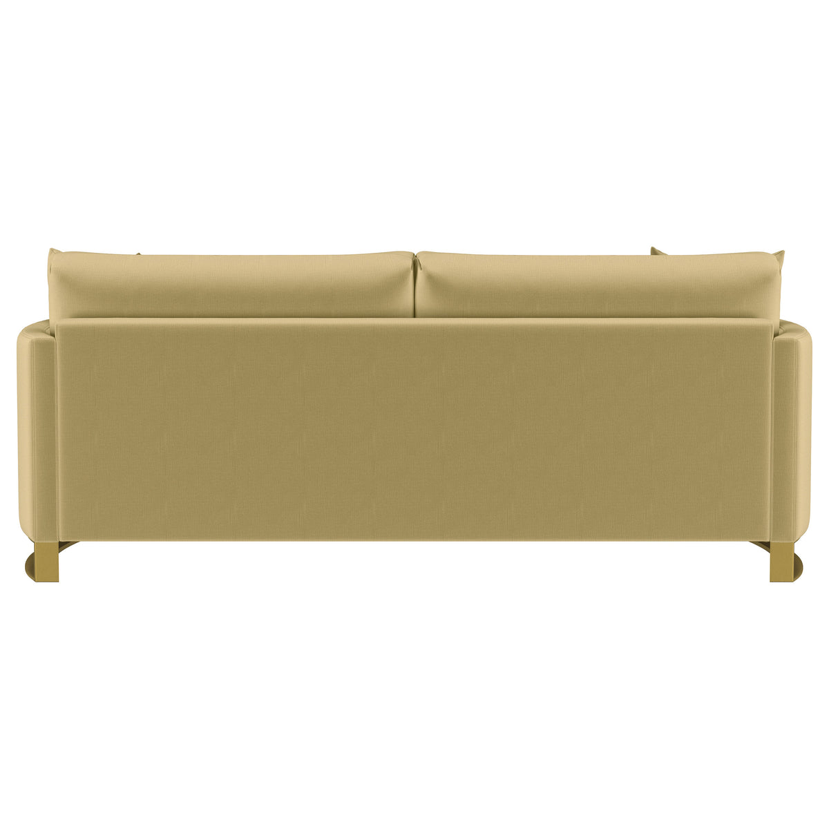 Corliss Upholstered Curved Track Arm Sofa - Camel