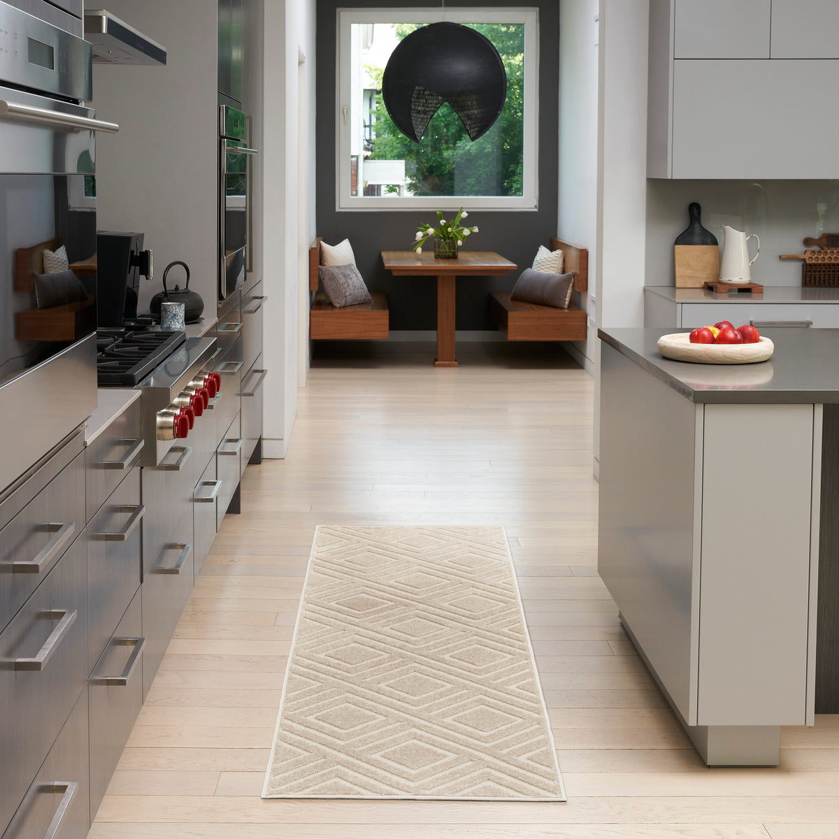 Care Free CAF03 Beige Rug - room scene