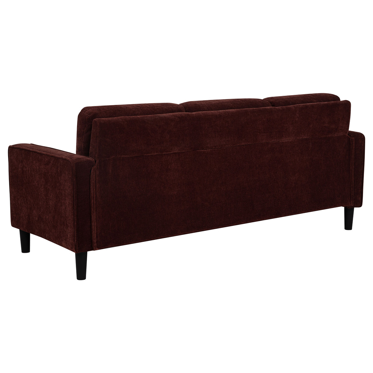 Ruth 3-piece Fabric Upholstered Track Arm Sofa - Rust