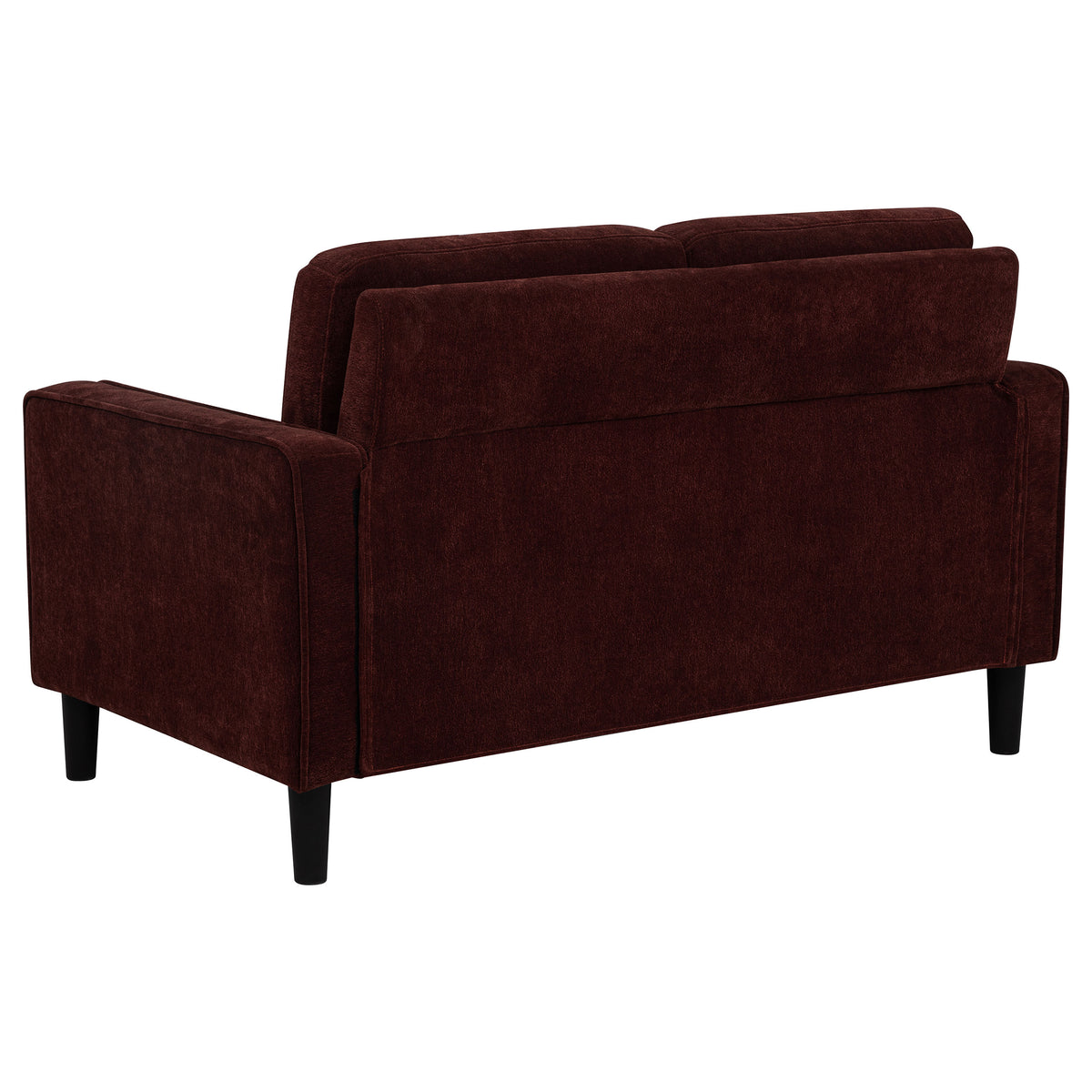 Ruth 3-piece Fabric Upholstered Track Arm Sofa - Rust