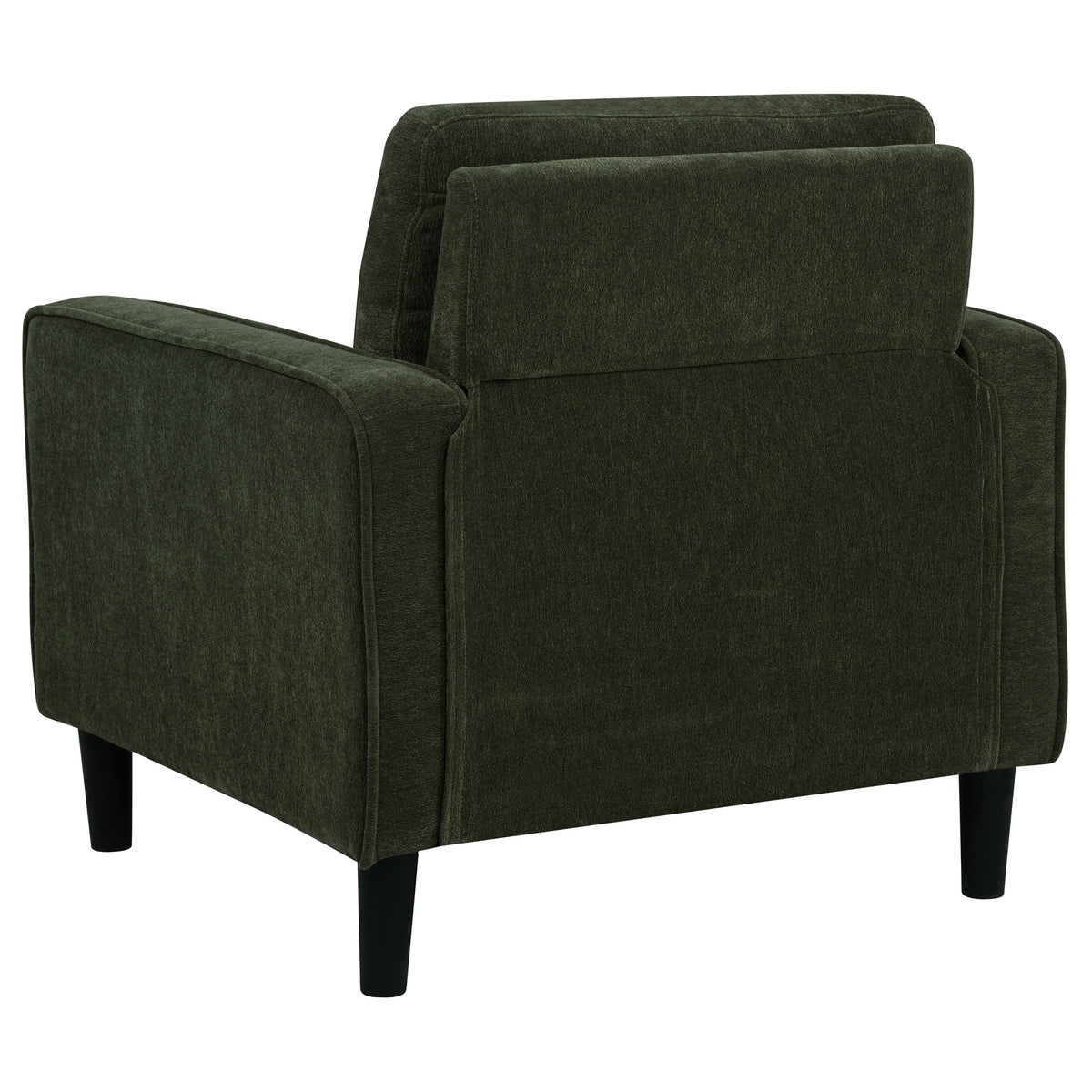 Ruth 3-piece Fabric Upholstered Track Arm Sofa - Matcha