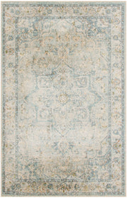 Astra Machine Washable ASW12 Light Blue Rug - Rectangle