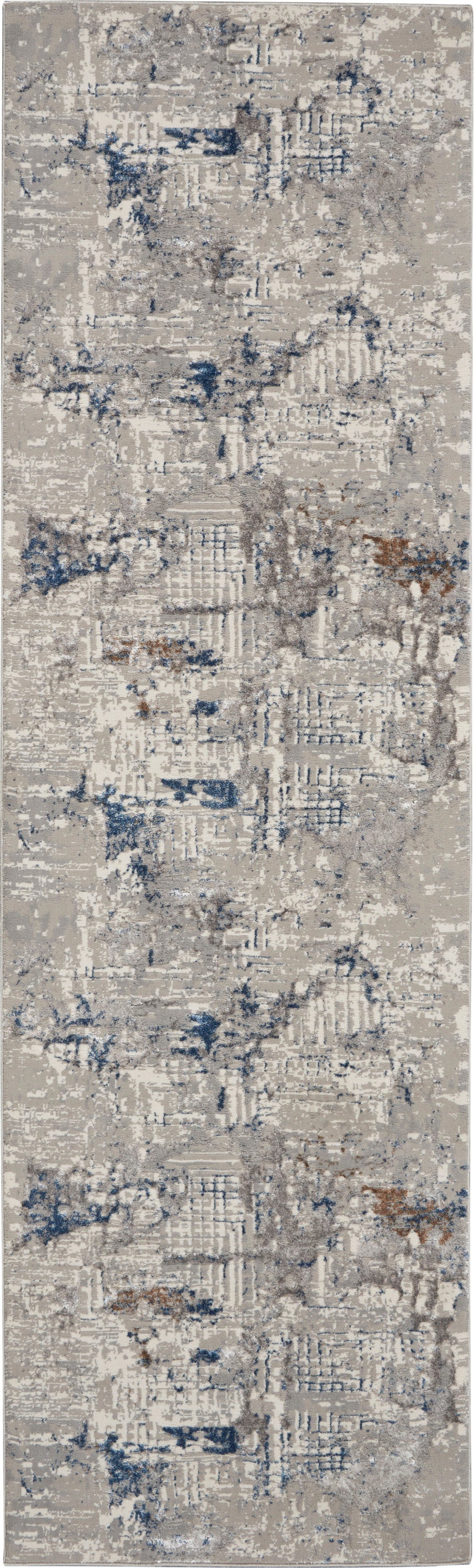 Royal Terrace KI41 Ivory Blue Rug - Runner