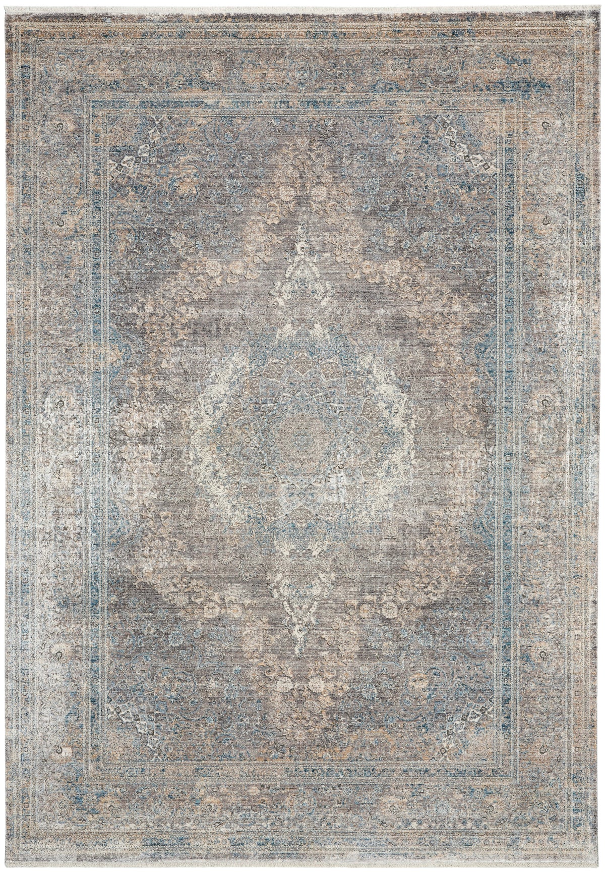 Starry Nights STN06 Cream Blue Rug - Rectangle