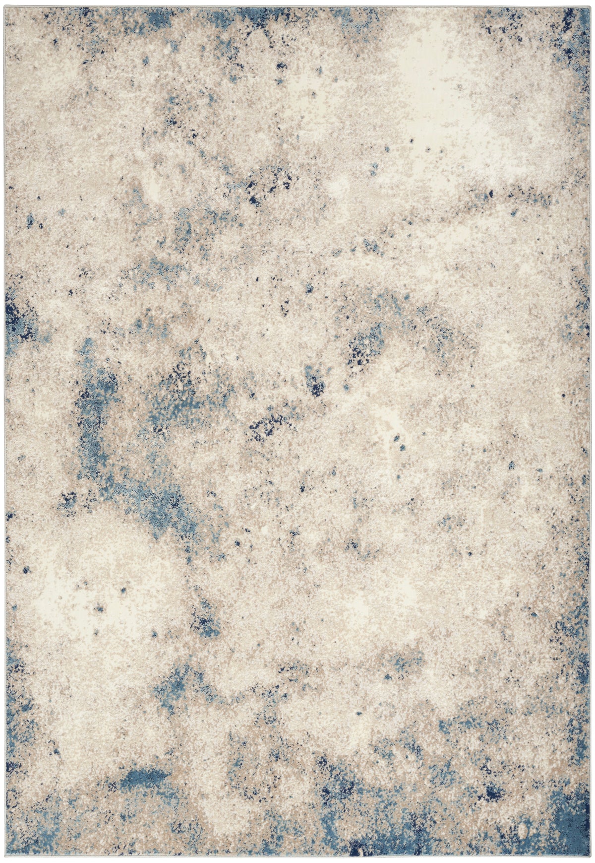 CK022 Infinity IFN05 Ivory Grey Blue Rug - Rectangle