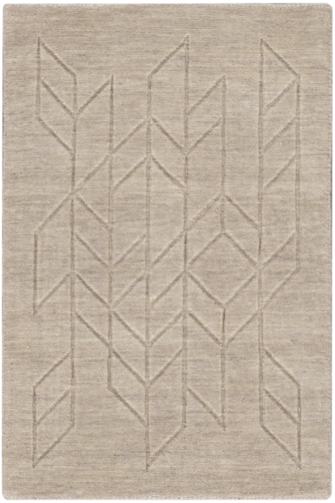 Alessia ALE01 Beige Rug - Rectangle