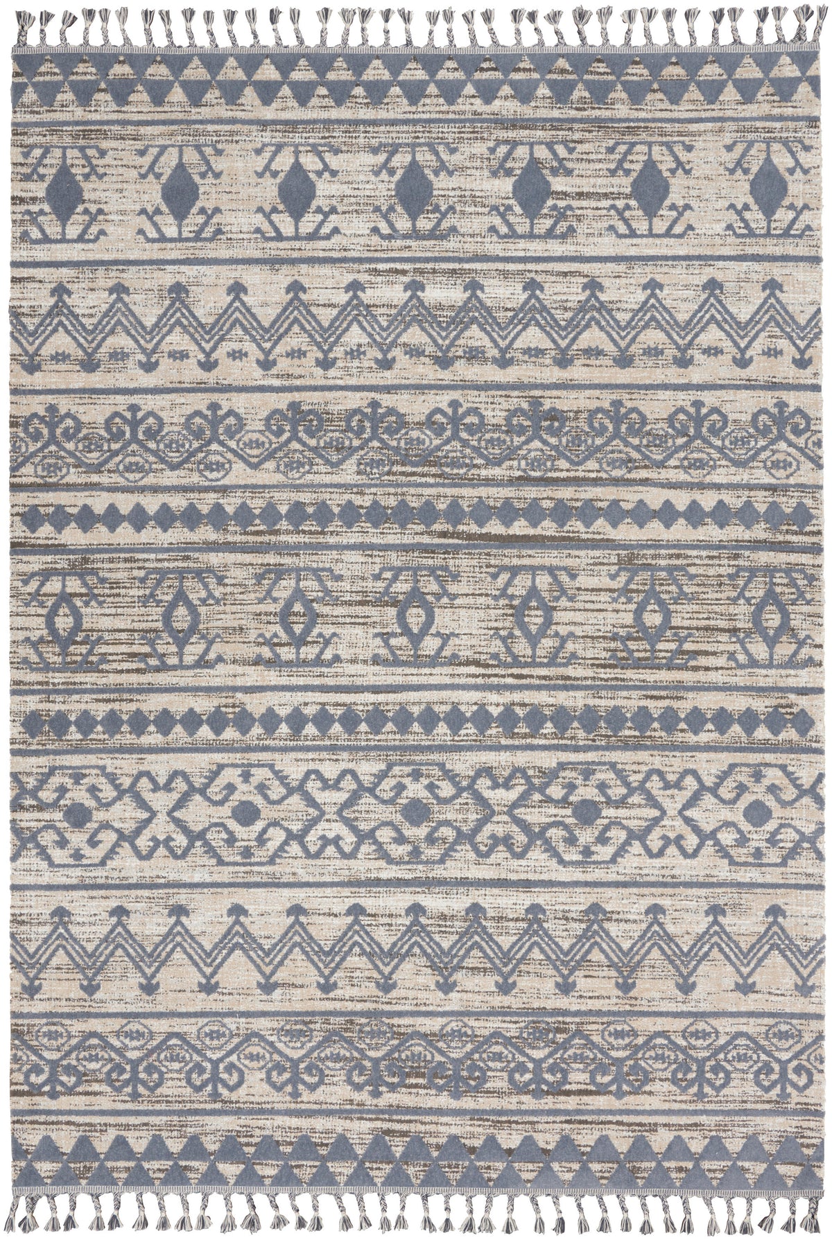 Asilah ASI03 Mocha Charcoal Rug - Rectangle