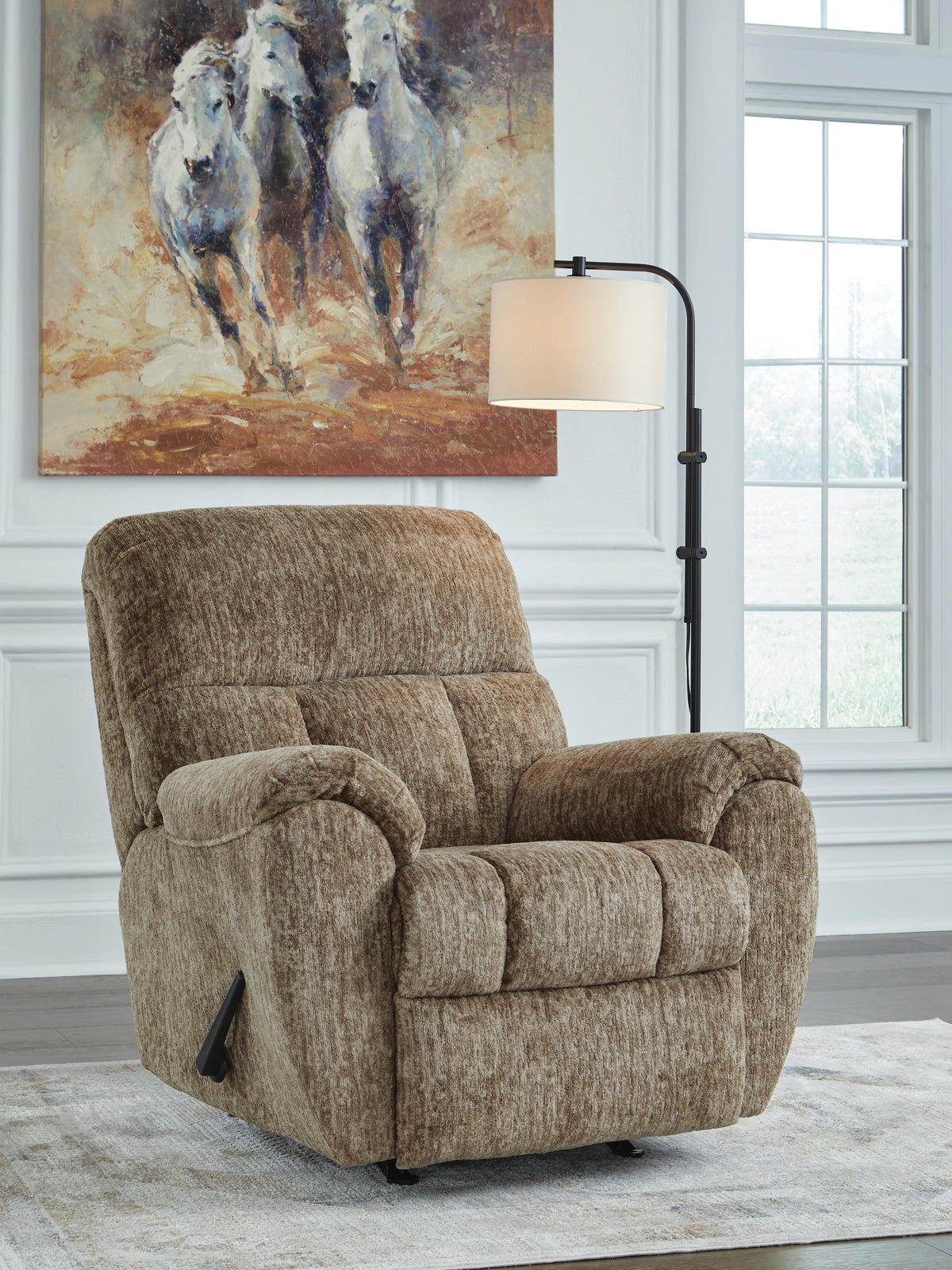 Stayfish Rocker Recliner Velvet Chenille