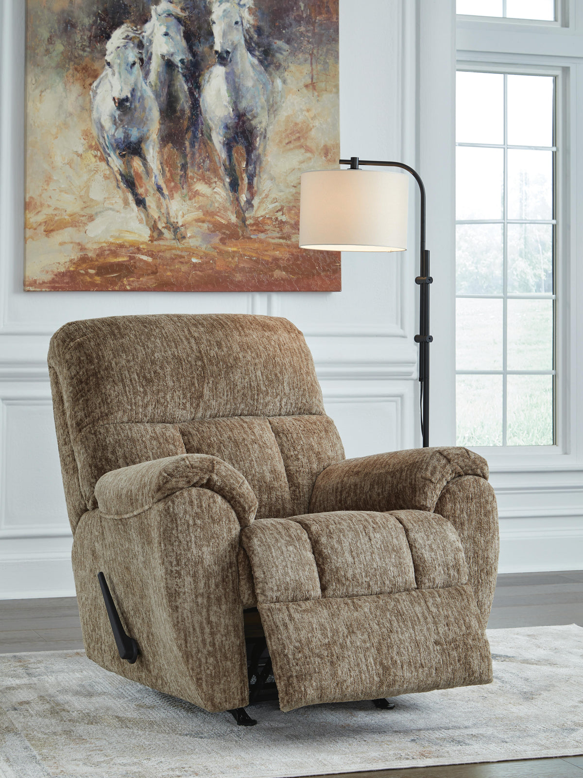 Stayfish Rocker Recliner Velvet Chenille