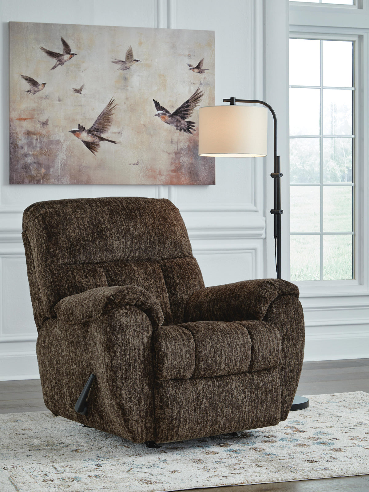 Stayfish Rocker Recliner Velvet Chenille