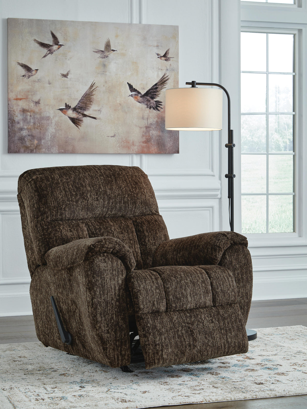 Stayfish Rocker Recliner Velvet Chenille