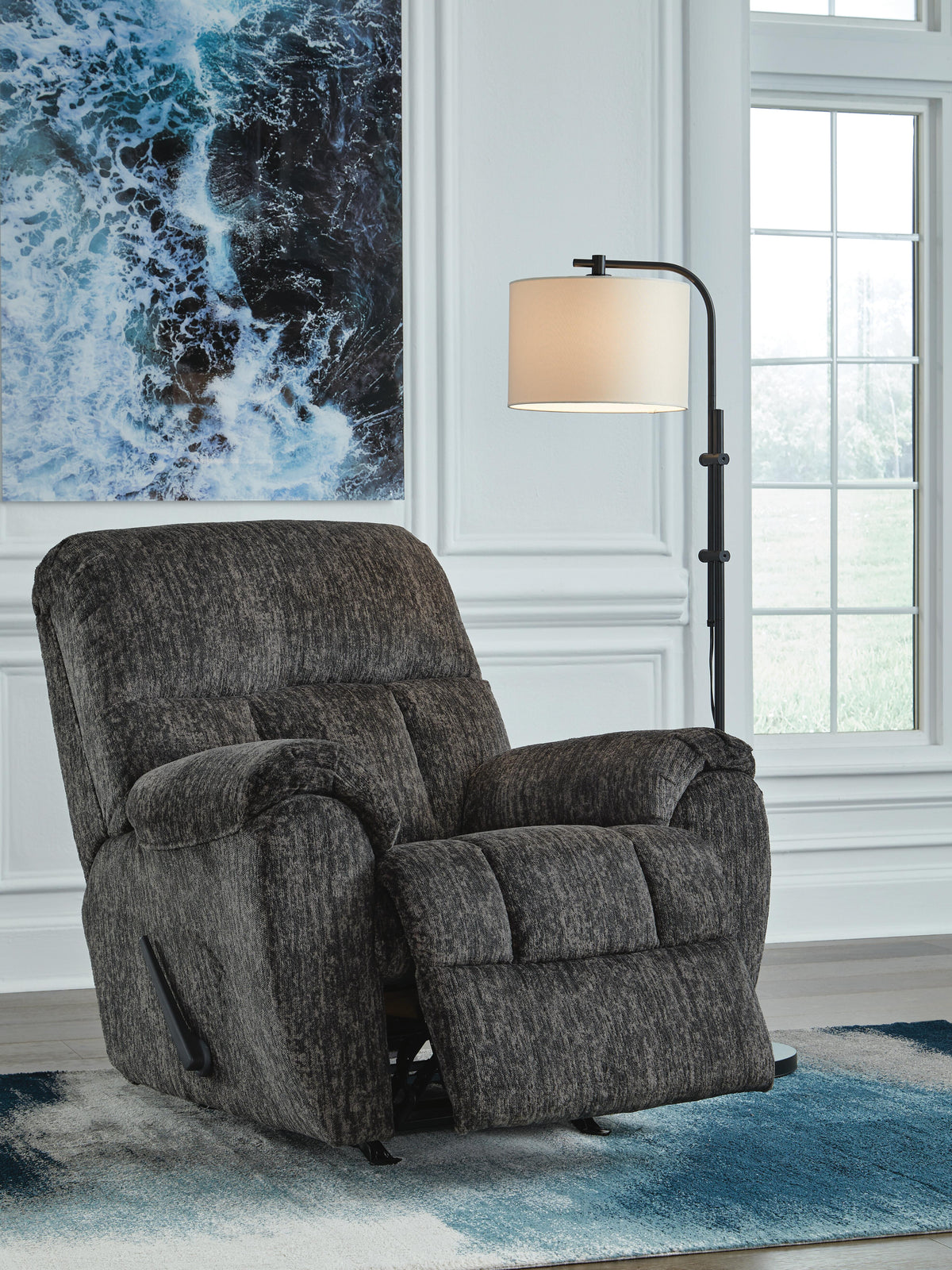 Stayfish Rocker Recliner Velvet Chenille