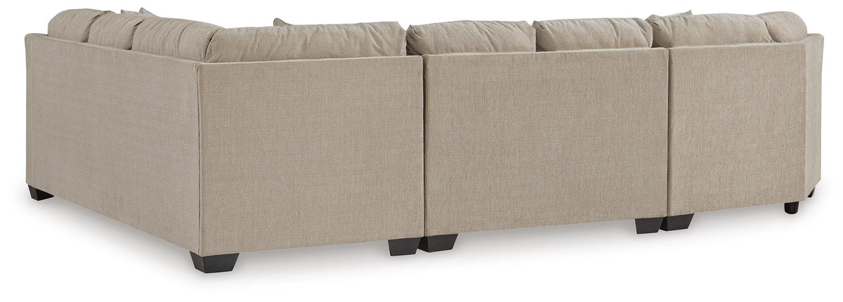 Brogan Bay 3-Piece Sectional with Cuddler Chenille