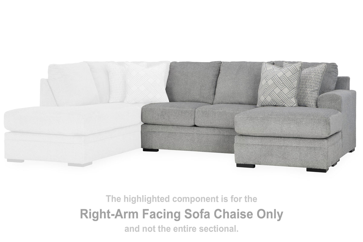Casselbury RAF Sofa Chaise Velvet