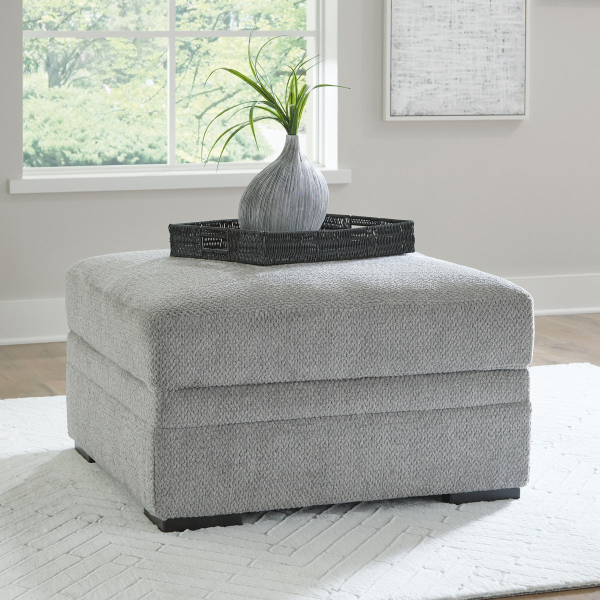 Casselbury Ottoman With Storage Velvet