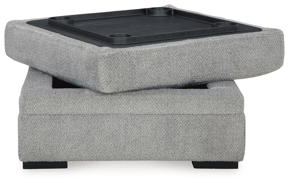 Casselbury Ottoman With Storage Velvet