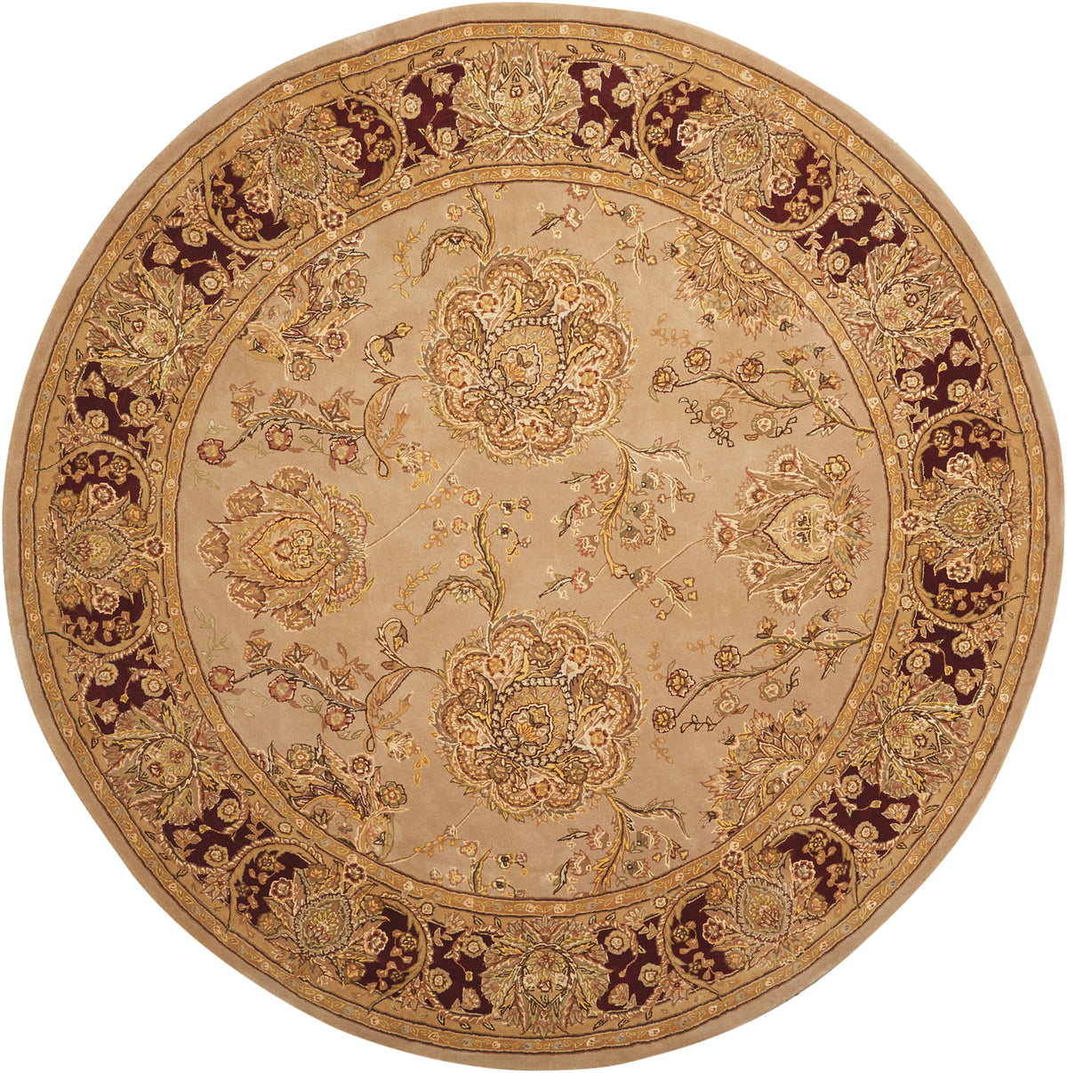 Nourison 2000 2232 Beige Rug - Round