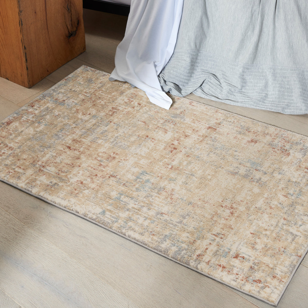 CK005 Enchanting ECH06 Ivory Grey Rug - room scene