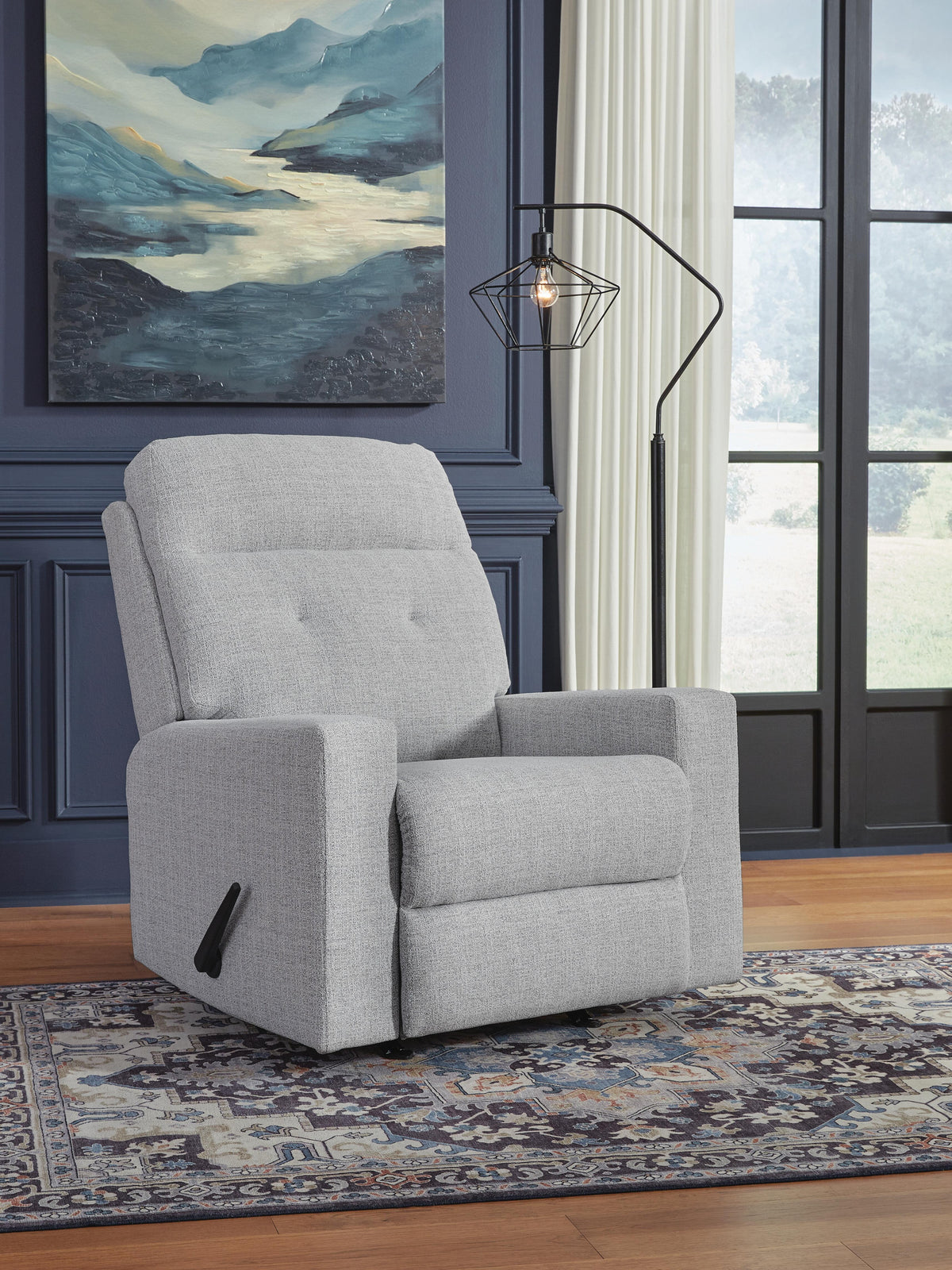 Skillins Rocker Recliner Next-Gen Nuvella™ Performance Fabric