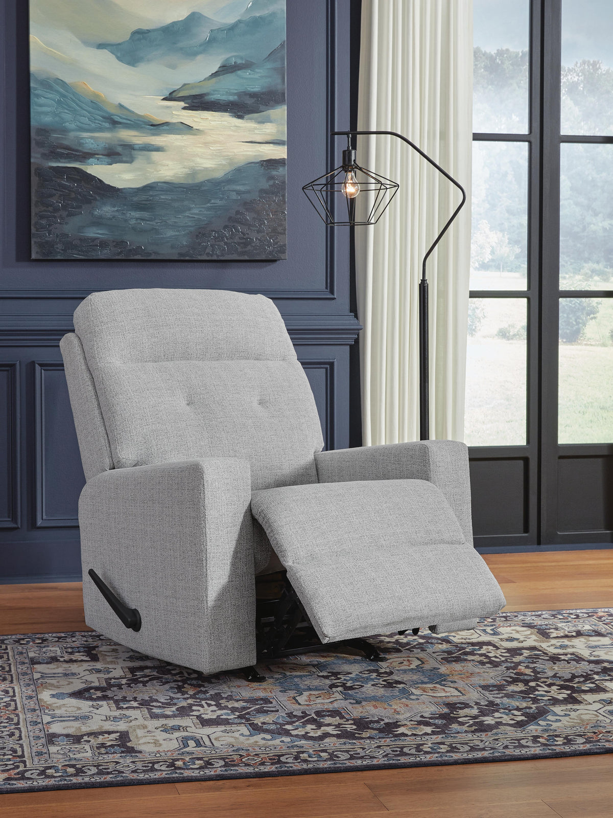Skillins Rocker Recliner Next-Gen Nuvella™ Performance Fabric