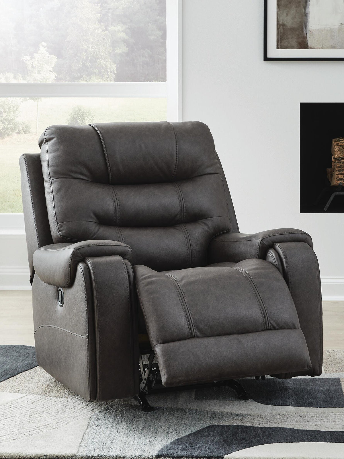 Femley Rocker Recliner Faux Leather